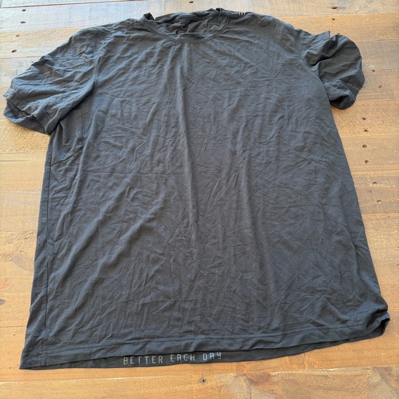 Lululemon Athletica Black performance Men's T-Shirt XL - Picture 1 of 7